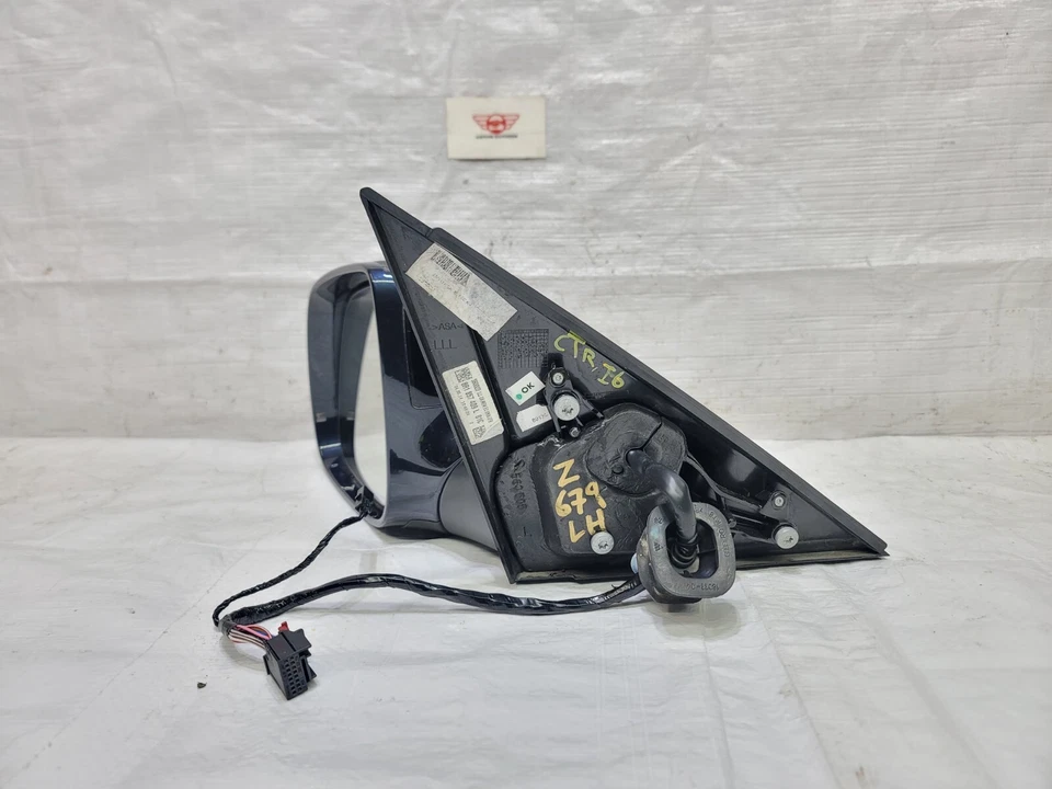 Espejo retrovisor izquierdo del conductor Audi Q5 2009-2015 OEM 8R1857409L01C Foto 3 de 4