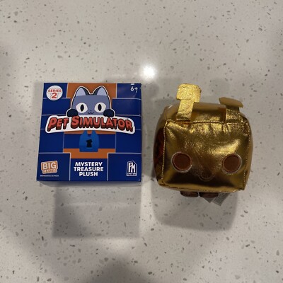 Pet Simulator X Series 2 Plush Toy - Mystery Treasure Gold Alien With Code
