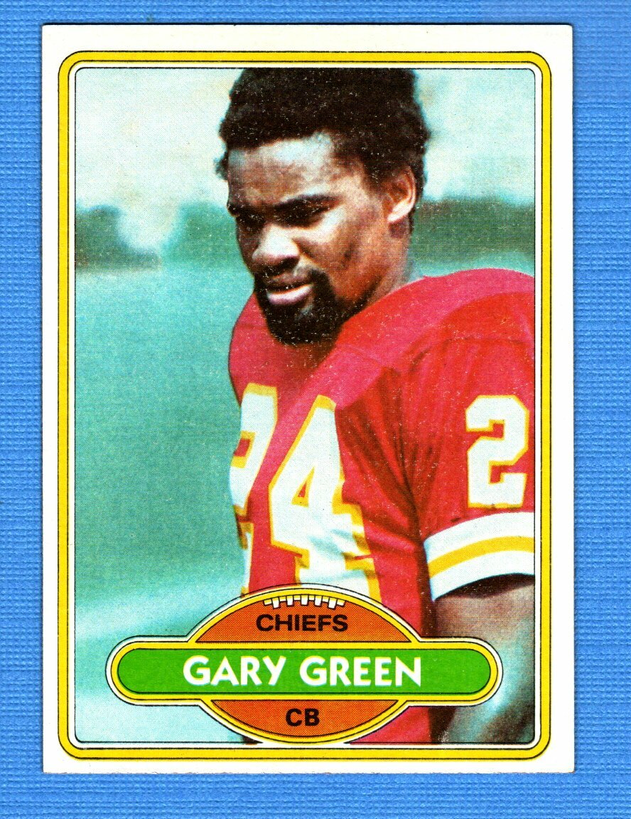 1980 Topps #133 Gary Green EXMT Chiefs