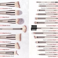 Bestope Makeup Brushes 20 Premium Synthetic Contour Concealers Foundation ustar