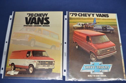 1978 1979 1988 Chevrolet Chevy Pick Ups Vans Trucks Brochure New Car Sales Book - Picture 3 of 8