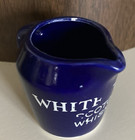 Vintage White Horse Scotch Whisky miniature Blue Creamer