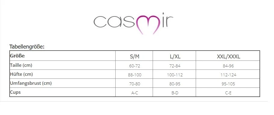 CASMIR DESSOUS SET BÜGEL BH + STRING + STRAPSHALTER clubwear  schwarz spitze - Bild 2 von 2