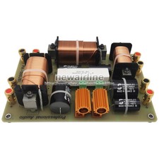 1pcs 1500W Dual Bass High-Low 2 Way Speaker Frequency Divider Crossover Filter