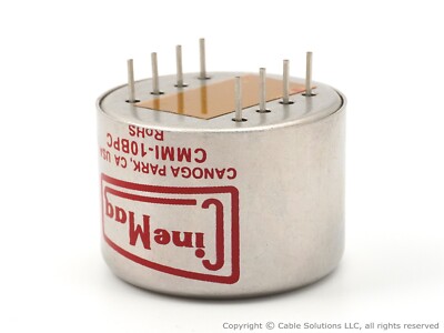 Microphone Input Transformer, 1:10 Step-up, PC Board Mount