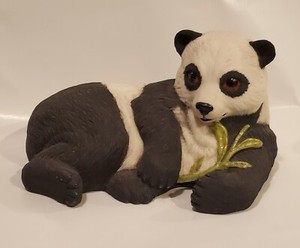 Aynsley England Panda Bear Fine Porcelain Figurine 