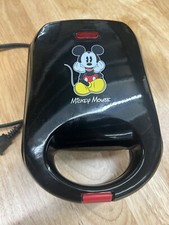 Mickey Mouse Mini Waffle Maker Non Stick Electric Kitchen Cooker Breakfast Baker