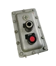 CURLEE START/STOP HAZARDOUS LOCATION PUSH BUTTON ENCLOSURE 600 VAC ECS-3