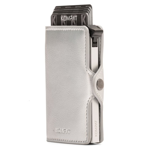 Porta Carte di Credito RFID Portafoglio Uomo Slim Portafoglio Piccolo Sottile - Foto 70 di 83