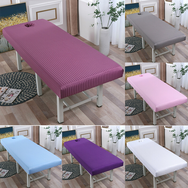 Massage Bed Cover Fitted Sheet Beauty Massage Table Fitted Cover Spa