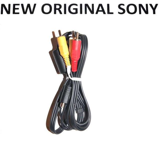 New Original AV Connection Cable Red Yellow White For Sony Cameras eBay
