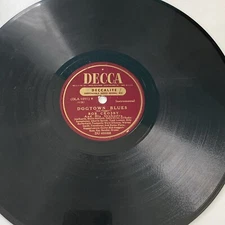 1937 JAZZ - Bob Crosby Orchestra 78 rpm DECCA 40088 DOGTOWN BLUES V+