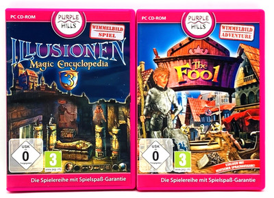 Bundle Wimmelbild Magic Encyclopedia 3 Illusionen und The Fool PC CD-ROM