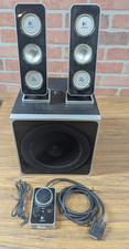LOGITECH Z4 COMPLETE PC SPEAKERS SET WITH SUBWOOFER AND VOLUME/BASS CONTROLLER