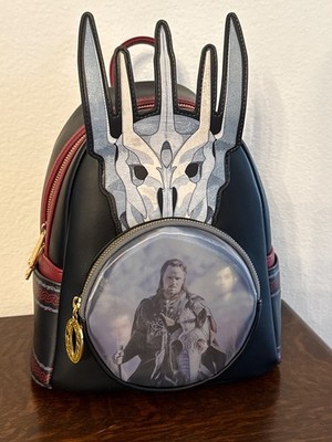NWT LOUNGEFLY The LORD of the RINGS Exclusive Sauron Lenticular Mini Backpack