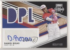 2020 Elite Extra Edition DPL Material Signatures Black Daniel Rojas Auto 0c6