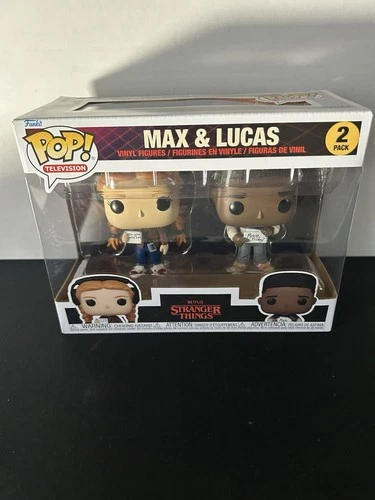 Funko Pop Stranger Things Season 4 Max & Lucas Vinyl Figure 2-Pack
