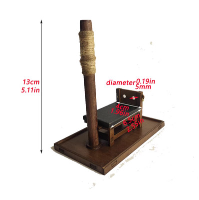 1/6 Wooden Tiger Bench Model   Large Scale Torture Chair Diorama Prop