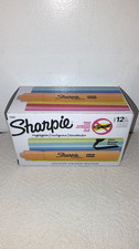 Sharpie Smear Guard Highlighters Chisel Tip Fluorescent Orange 12 Count New