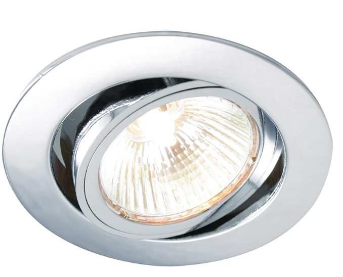 (W9.3) 52332 - Cast Tilt GU10 Downlight - Chrome