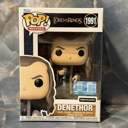 Funko Pop! The Lord of the Rings Denethor LE 9500 Pcs +Protector IN HAND