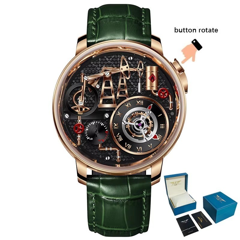 Rose Gold Green