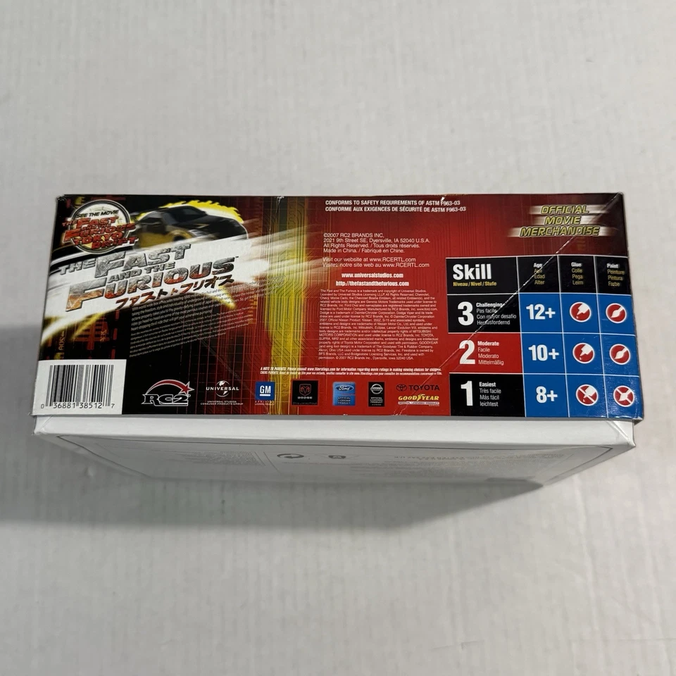 Tokyo Drift 2005 Mitsubishi Lancer Evolution VIII 1/25 Fast Furious AMT READ - Image 4 of 4