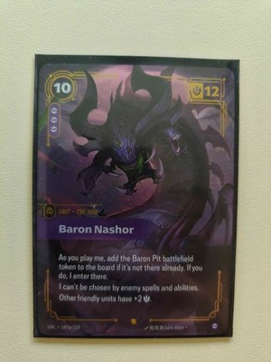 Riftbound Unleashed Baron Nashor 147a Alt Art