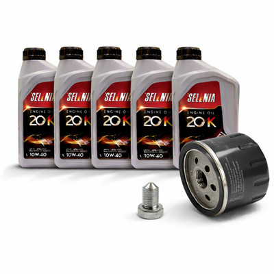 5L Petronas 10W40 Motoröl + Ölfilter für VW Audi Seat Skoda 1.4 1.6 16V FSI GTI