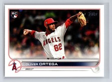 2022 Topps Series 2 - Oliver Ortega #554 (RC)