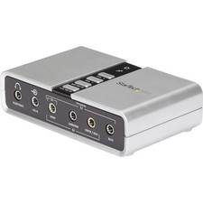 StarTech USB External Sound Card 7.1 Surround SPDIF 3.5mm Laptop ICUSBAUDIO7D