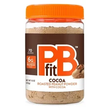 PBfit 15 Ounce Peanut Butter Powder Chocolate Flavor, 15 (Pack of 1) 