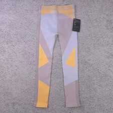 Nike Training Tights Womens XS Seamless Sculpt Lux Icon Clash CJ4135-110 New NWT