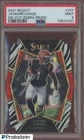 2021 Panini Select Die-Cut Zebra Prizm #147 Ja'Marr Chase RC Rookie PSA 9