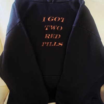 THE WEEKND My Dear Melancholy MDM Privilege Oversized Fleece Pullover Hoodie