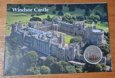 A ROYALMAIL WINDSOR CASTLE COIN AND STAMP COLLECTORS PIECE LIMITED EDITION