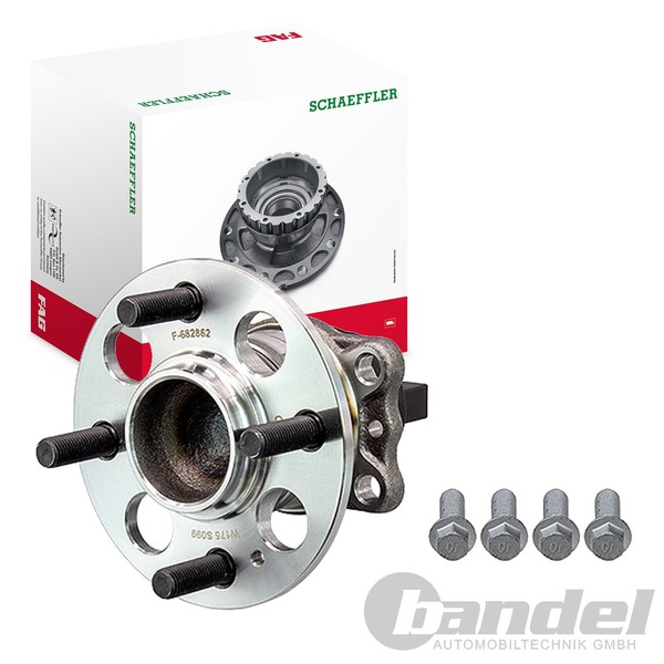 Schaeffler FAG RADLAGER-SATZ Hinten Passend FüR Hyundai I10 | 713 6268 40-image