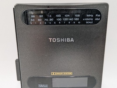 Toshiba Stereo Radio Cassette Player KT-4349 Fully Tested RARE | eBay