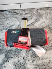 Mifold Grab-And-Go Compact Car Booster Portable Seat 40-100 Lbs Travel Seat Read