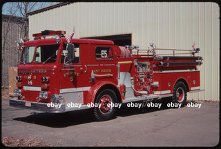 East Haven CT 1970 Maxim pumper Fire Apparatus Slide