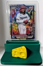 James Wood 2024 Topps Bowman Chrome BCP-216 Image Variation Washington Nationals