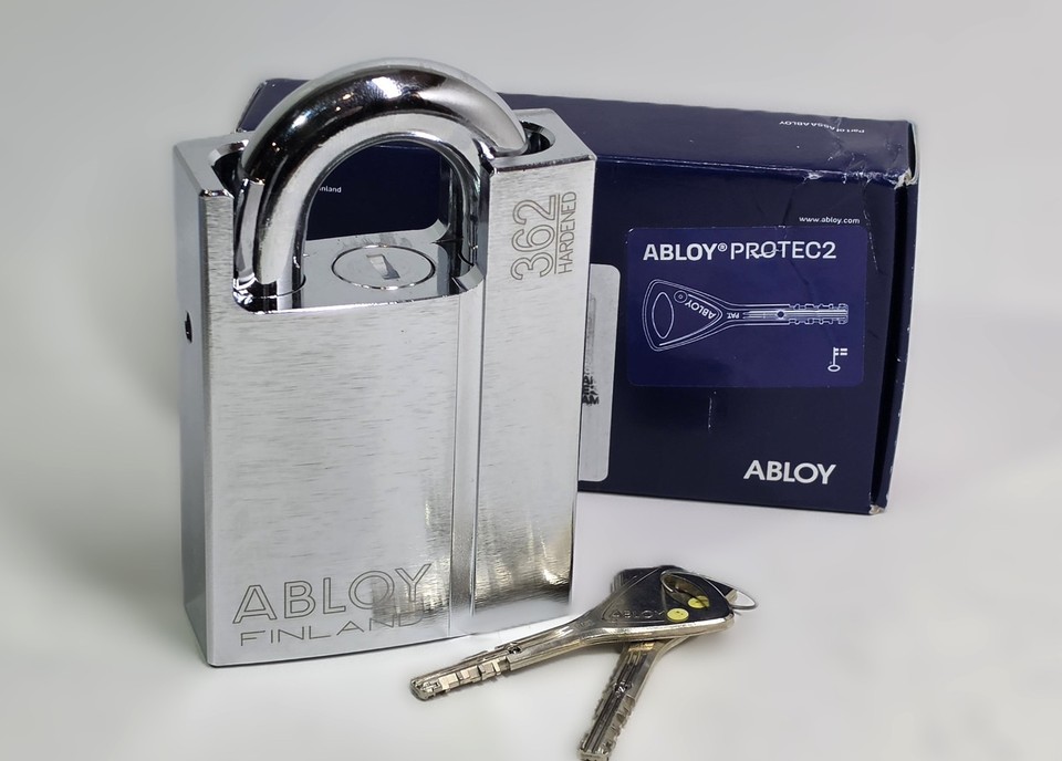 Grade R Learning Boxes Abloy 362 Protec2 Padlock - CEN Grade 6 - Hardened Steel Shackle - 2 ...