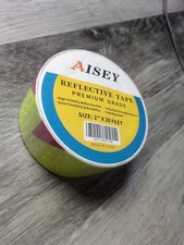 Versatile Safety Caution Tape 2" x 30ft - Waterproof Reflective Marking Strips