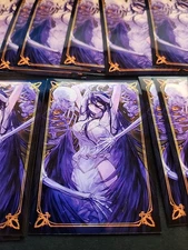 Manamoon Ivory Lady Albedo 15x Sleeves, Japanese-sized