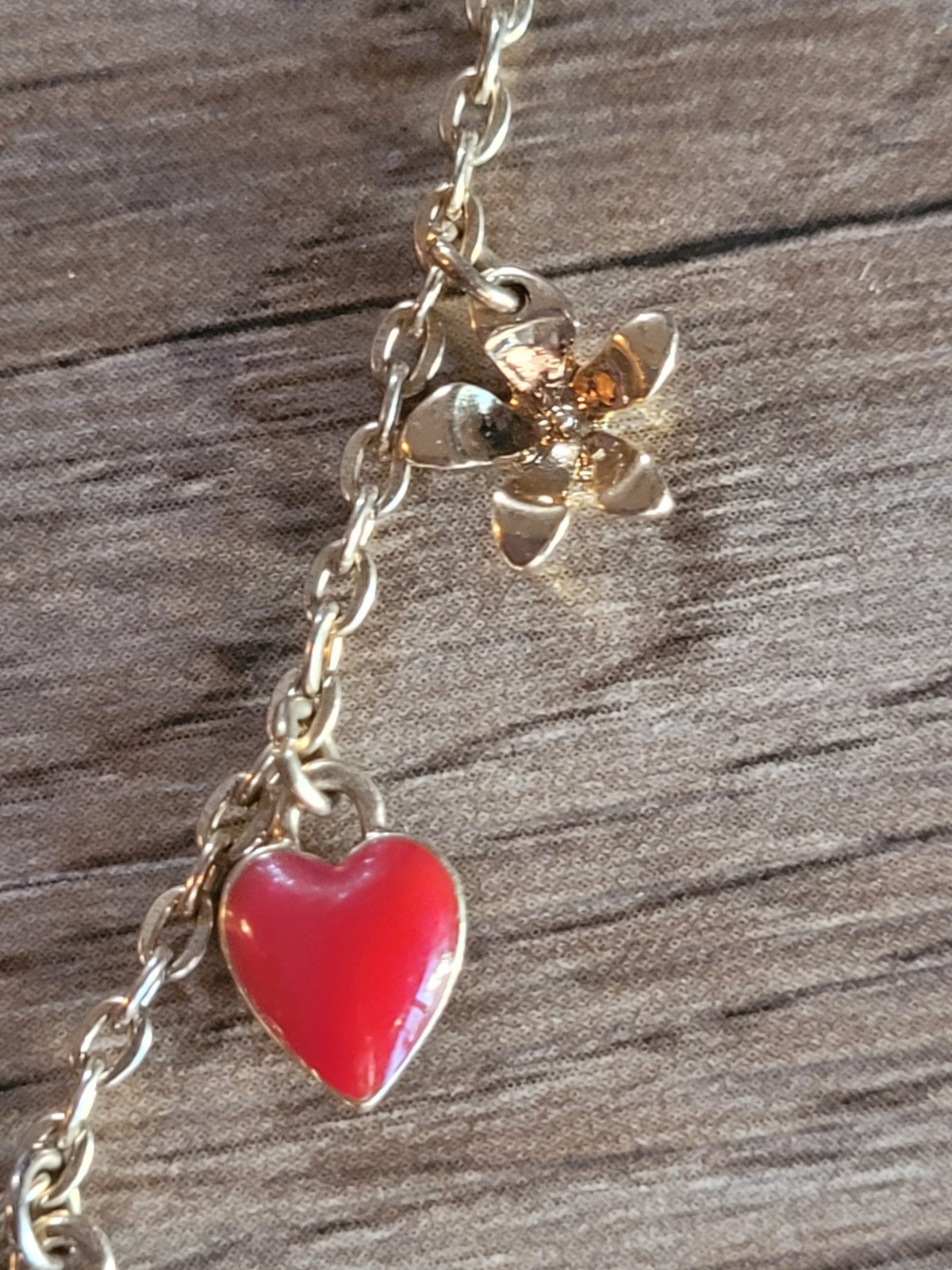 BCBGeneration Charm Necklace Multiple Charms Mult… - image 4