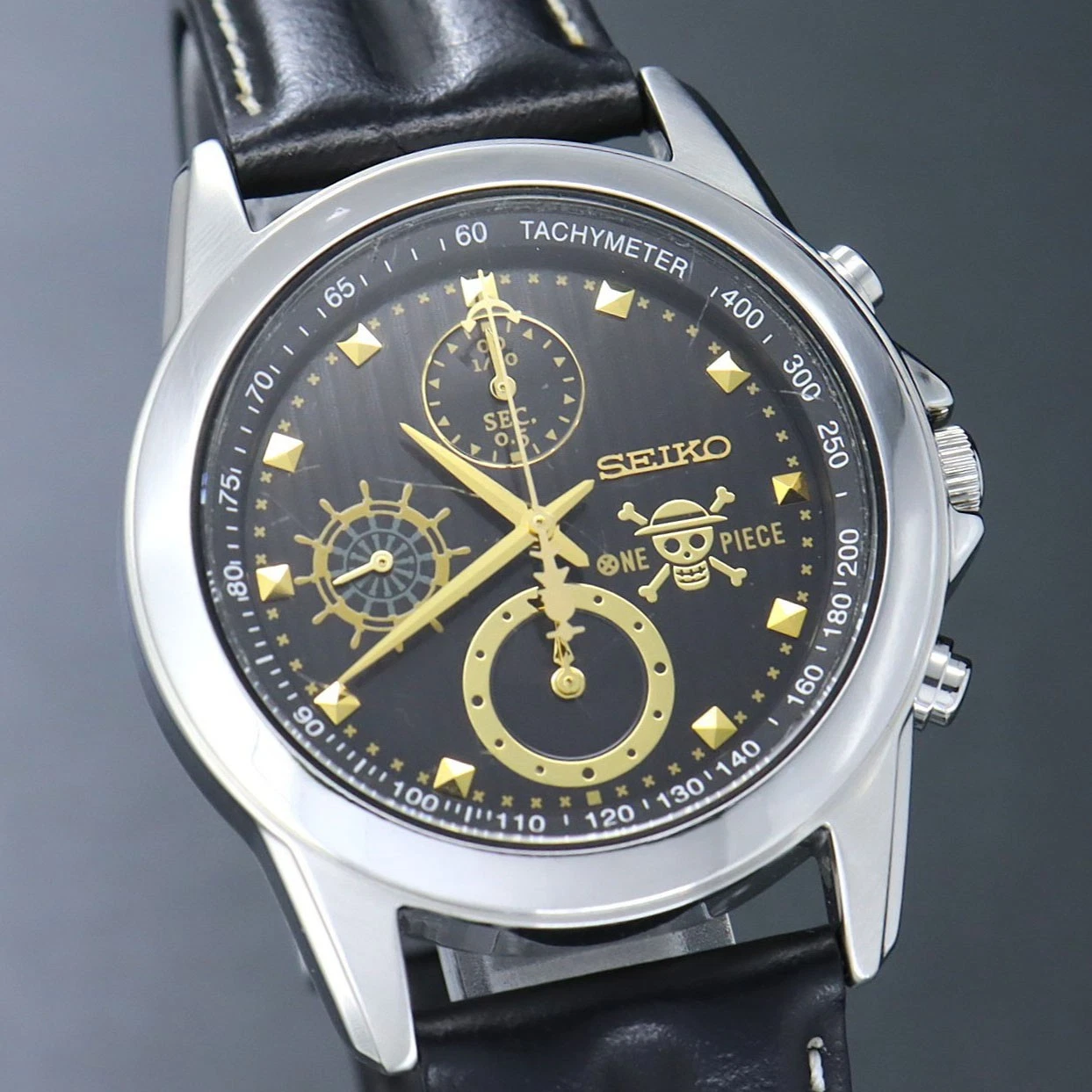SEIKO ONE PIECE 15th Anniversary 7T92-HAS0 Limited Men's Watch From JP