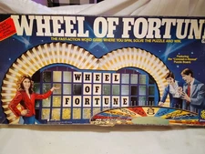Vintage 1985 Wheel of Fortune Board Game 2nd Ed By Pressman