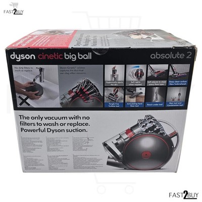 Dyson Cinetic Big Ball Absolute 2 Staubsauger ohne Filterwechsel