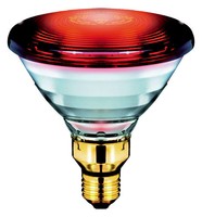 Philips PAR38 IR 150W E27 230V Red 1CT/12, 150W (12887415)