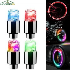 4pcs Car Auto Wheel Tire Tyre Air Valve Stem Led Light Caps Cover Accessories Us